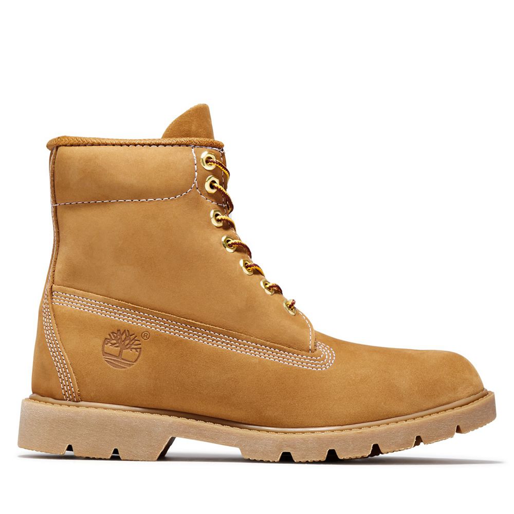 Timberland Μποτες Χιονιού Ανδρικα Καφε - 6-Inch Basic Waterproof - Greece 6397154-OS